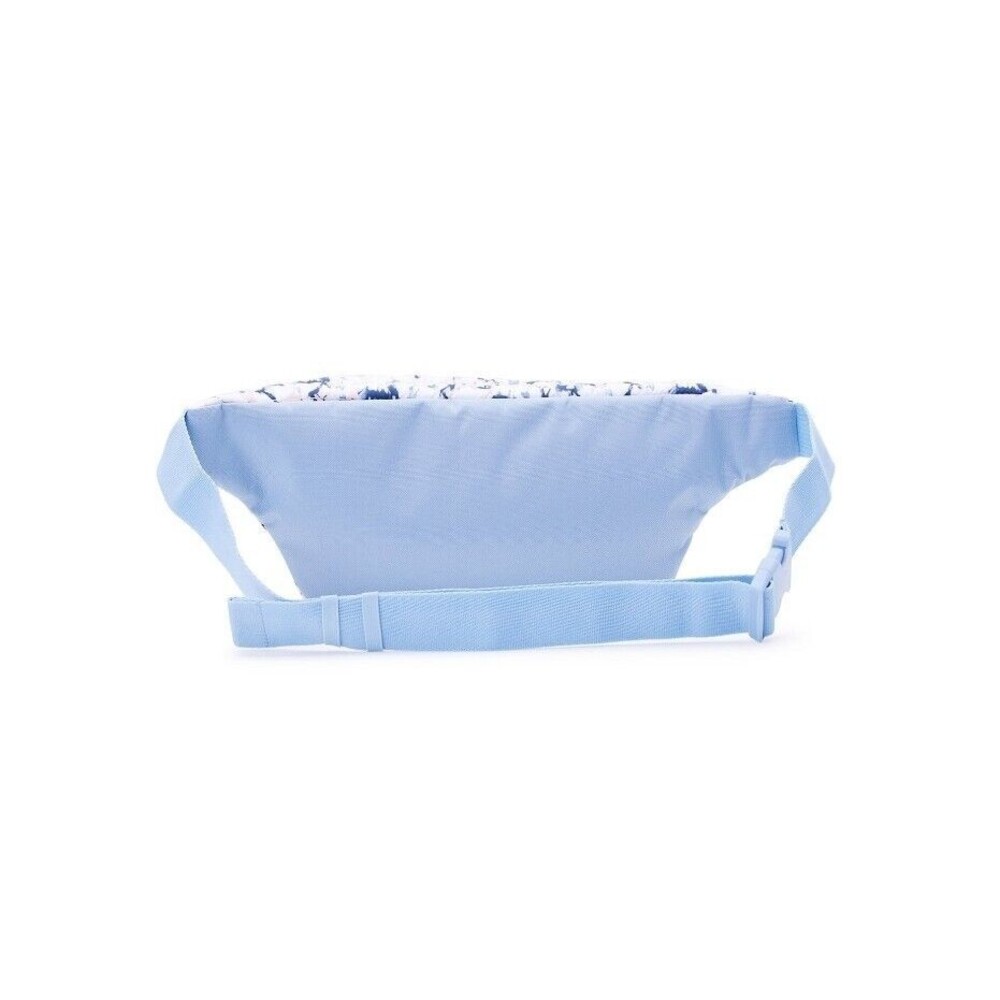 REEBOK Women's Rylan Quilted Puffer Fanny Pack Large Crossbody Bag, Blue Marble - Picture 5 of 6